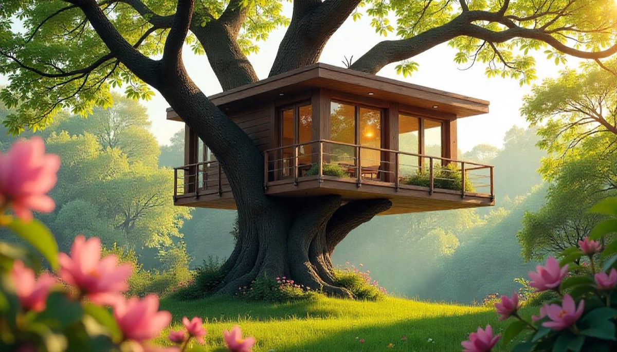 La fameuse maison dans l’arbre de vos rêves