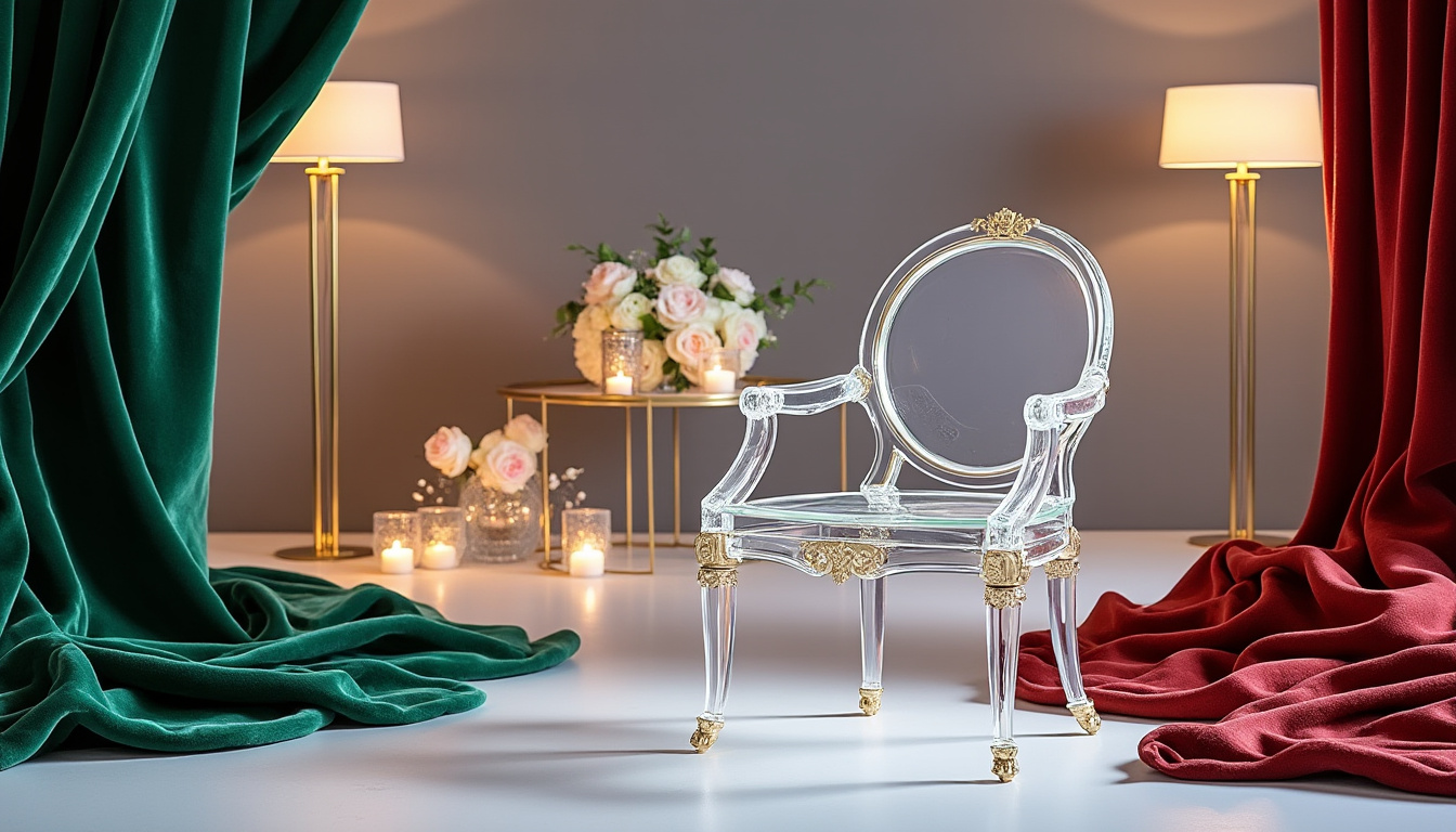 découvrez la chaise napoléon iii transparente, l'élément chic et moderne qui transformera vos réceptions. alliant élégance intemporelle et design contemporain, cette chaise devient la nouvelle reine des événements tendances. idéale pour embellir vos repas, mariages ou soirées, elle séduira vos invités par sa légèreté et son style unique. optez pour une touche de sophistication avec cette pièce emblématique.