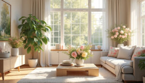 découvrez nos 6 conseils déco pour célébrer l'arrivée du printemps ! embellissez votre intérieur avec des touches florales qui apporteront fraîcheur et joie dans votre maison. inspirez-vous et transformez votre espace en un véritable havre de paix printanier.