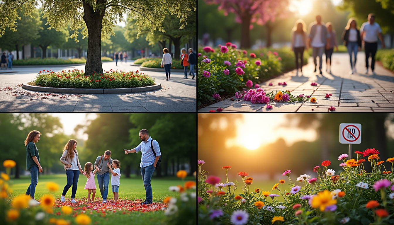 découvrez les impacts environnementaux et sociétaux de la cueillette de fleurs dans les espaces publics tels que les rond-points, trottoirs, parcs et jardins. analysez les enjeux de la préservation de la biodiversité et de l'esthétique des lieux. informez-vous sur les actions à mettre en place pour sensibiliser le public et protéger ces espaces naturels.
