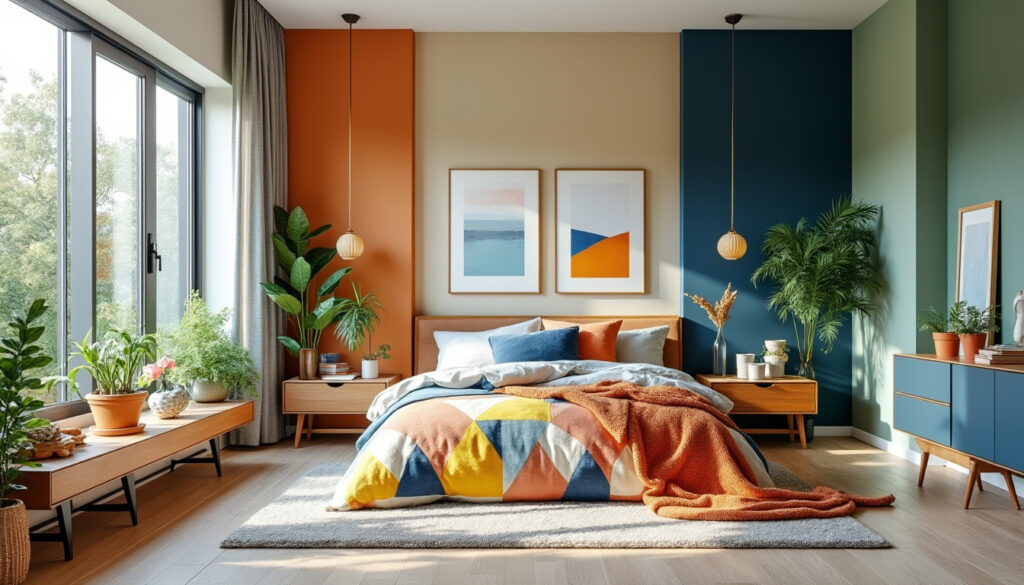 transformez votre chambre avec style ! découvrez les 5 couleurs tendance incontournables de 2025 qui donneront une nouvelle vie à votre espace. inspirez-vous et créez une ambiance unique et moderne.