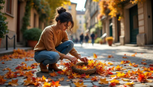 découvrez comment une lyonnaise transforme les feuilles mortes en œuvres d'art décoratif uniques. plongez dans cet univers créatif où la nature reprend vie à travers des créations artistiques originales et écologiques.