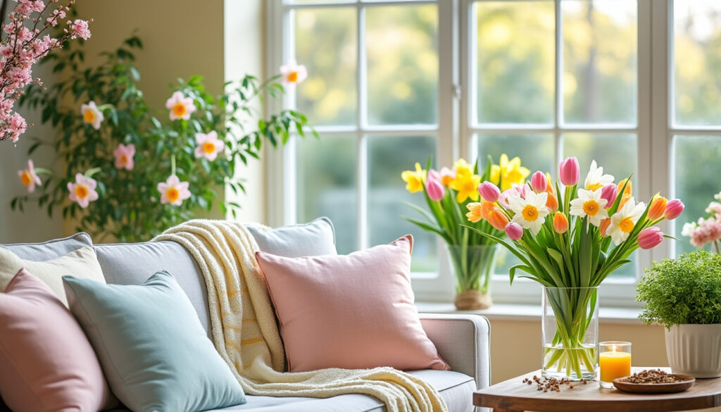 découvrez six conseils pratiques pour transformer votre intérieur en un havre de paix printanier et parfumé. apprenez à utiliser des couleurs vives, des fleurs fraîches et des senteurs apaisantes pour créer une atmosphère accueillante et revitalisante dans votre maison.