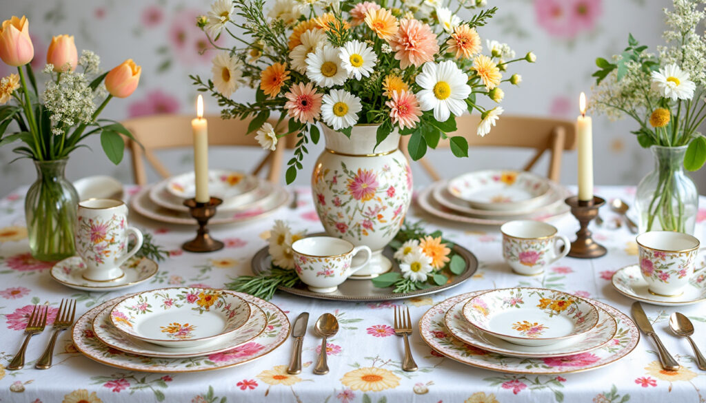 découvrez comment la vaisselle florale peut égayer vos repas printaniers avec style. adoptez cette tendance colorée pour apporter fraîcheur et élégance à votre table, idéale pour vos dîners en extérieur ou vos repas en famille. inspirez-vous de nos conseils pour un décor floral charmant et accueillant.