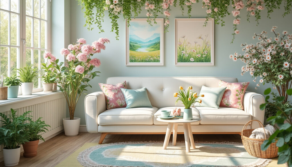 découvrez nos conseils déco pour transformer votre intérieur en un havre de paix printanier. apportez fraîcheur et couleur avec des astuces simples et inspirantes qui évoquent la beauté de la saison.