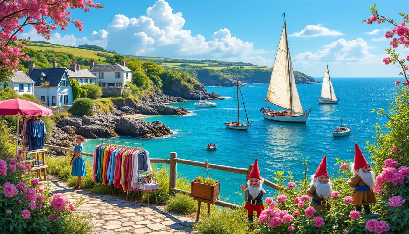ce dimanche 29 juin, plongez dans l'univers unique du finistère où patrimoine, mode, plaisance et nains de jardin se rencontrent pour une journée inoubliable. soyez témoin de la richesse culturelle et ludique de cette région en explorant ses trésors cachés.
