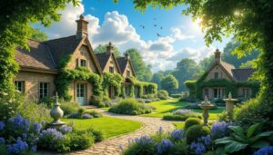 explorez un jardin exceptionnel situé dans l'un des plus beaux villages de france, véritable musée à ciel ouvert niché dans le lot. une expérience inoubliable alliant nature et culture.