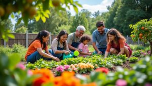 découvrez comment quatorze familles auront la chance de cultiver leur propre potager au sein d'un jardin familial, favorisant ainsi le lien social, le partage de convivialité et l'amour de la nature.