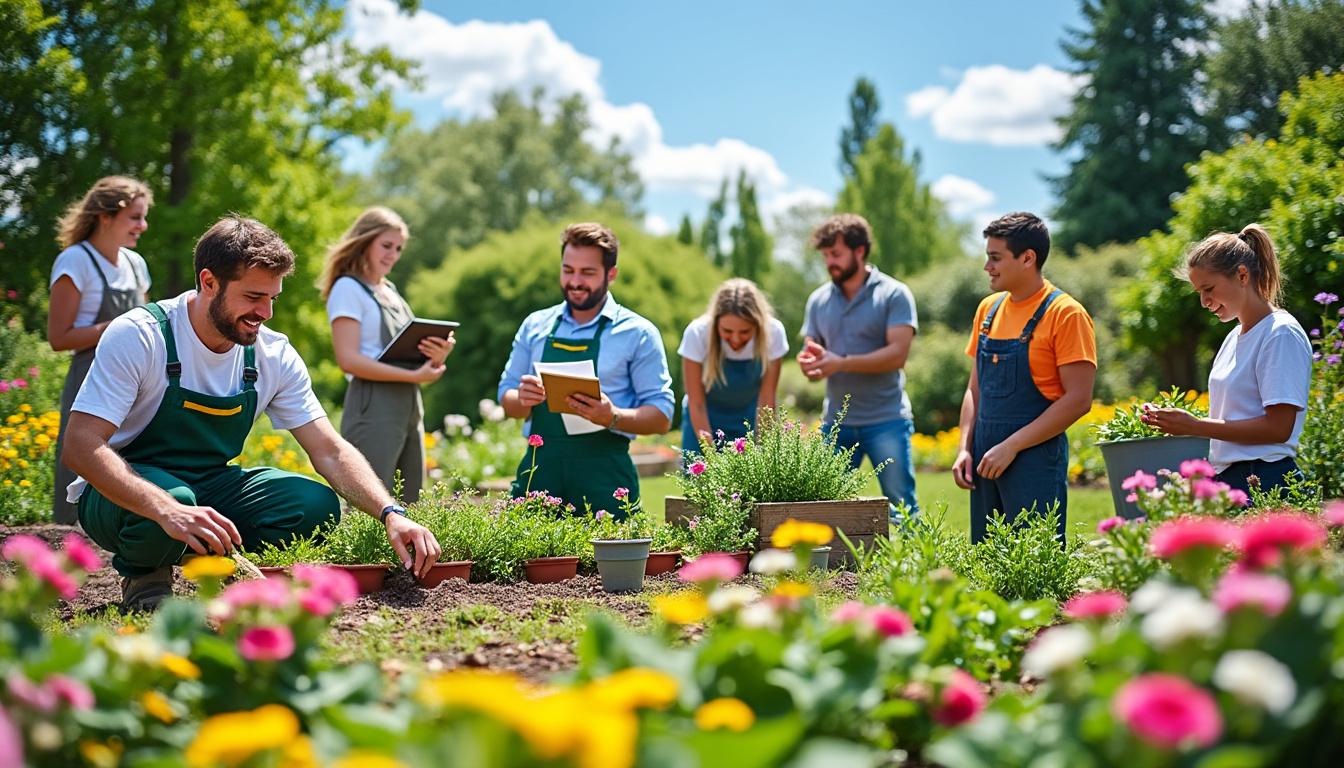 explorez 8 métiers passionnants qui vous offrent la possibilité de travailler en plein air dans un jardin tout en étant rémunéré. idéal pour les amoureux de la nature et du jardinage, découvrez des opportunités enrichissantes qui allient travail et plaisir.