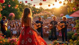 venez découvrir un festival enchanteur près du mans, animé par marianne james et les innocents. avec une programmation révélée, cet événement promet des moments mémorables dans un cadre verdoyant. rejoignez-nous pour célébrer la musique et la convivialité!
