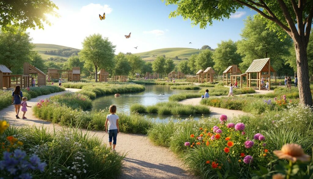 découvrez le parc de poulafret à paimpol, un nouvel espace de loisirs dédié aux petits dans un jardin de zone humide inauguré. un lieu idéal pour s'amuser et se reconnecter avec la nature en famille.