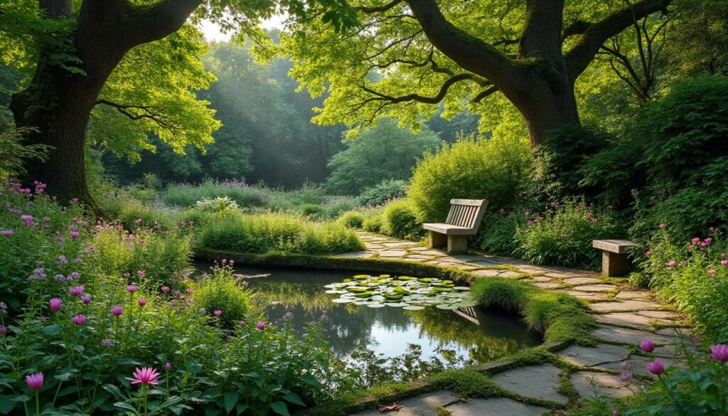 plongez dans l'univers enchanteur d'un jardin breton méconnu, récemment élu parmi les plus beaux du monde par le new york times. découvrez ses trésors botaniques, ses paysages époustouflants et l'harmonie parfaite entre nature et création humaine.