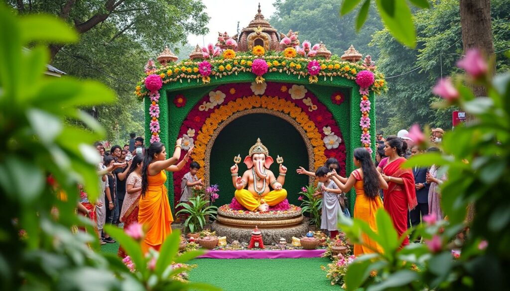découvrez comment célébrer ganesh chaturthi 2025 de façon écologique en adoptant des pratiques respectueuses de l'environnement et en rendant hommage à ganesh tout en préservant la planète.