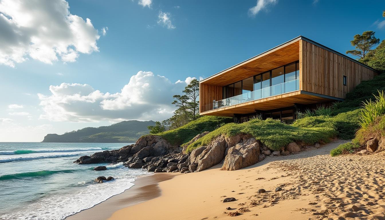 découvrez une maison écologique idéale pour les surfeurs en australie, offrant confort, durabilité et sérénité au bord des vagues. profitez d’un havre de paix respectueux de l’environnement pour vivre pleinement votre passion du surf.