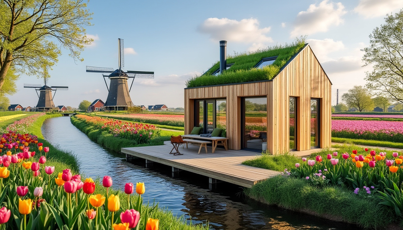 plongez dans l'univers d'une maison miniature éco-responsable en bois clair, située au cœur des pays-bas. design durable, confort moderne et respect de l'environnement vous attendent dans ce bijou architectural unique.