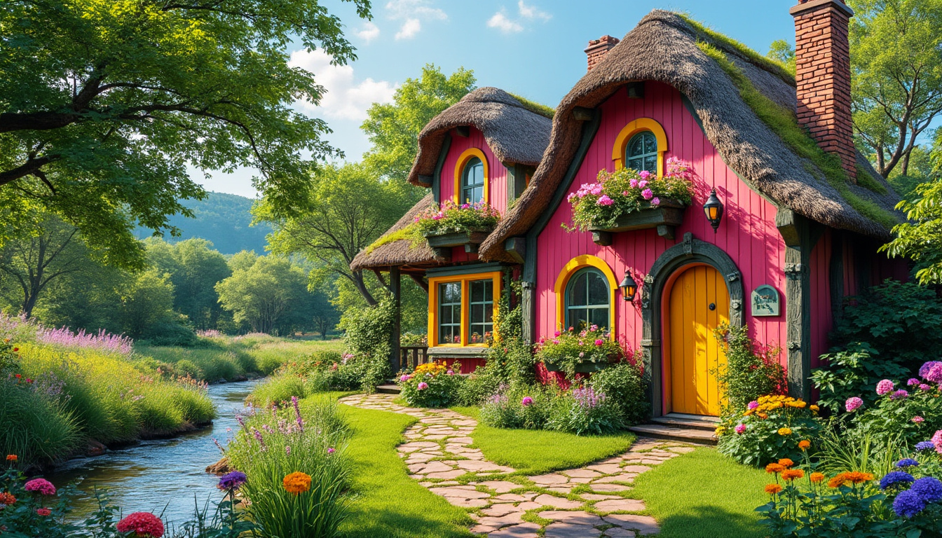 découvrez ce charmant cottage aux couleurs vives, idéalement situé près d'une réserve écologique, offrant calme, nature et dépaysement total pour un séjour ressourçant.