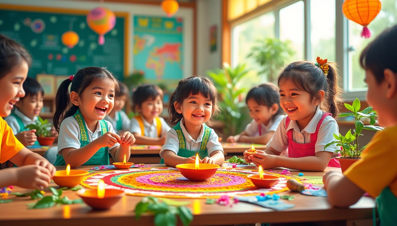 découvrez des activités créatives et écologiques pour célébrer la diwali 2025 ! des idées amusantes et originales à proposer aux écoliers pour apprendre en s’amusant tout en respectant l’environnement.