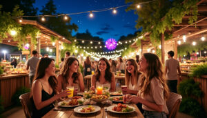 ne ratez pas la fête nocturne au marché ! ambiance festive, musique, découvertes gourmandes et rencontres sous les étoiles vous attendent lors de notre garden party exceptionnelle. une soirée unique à partager en famille ou entre amis !