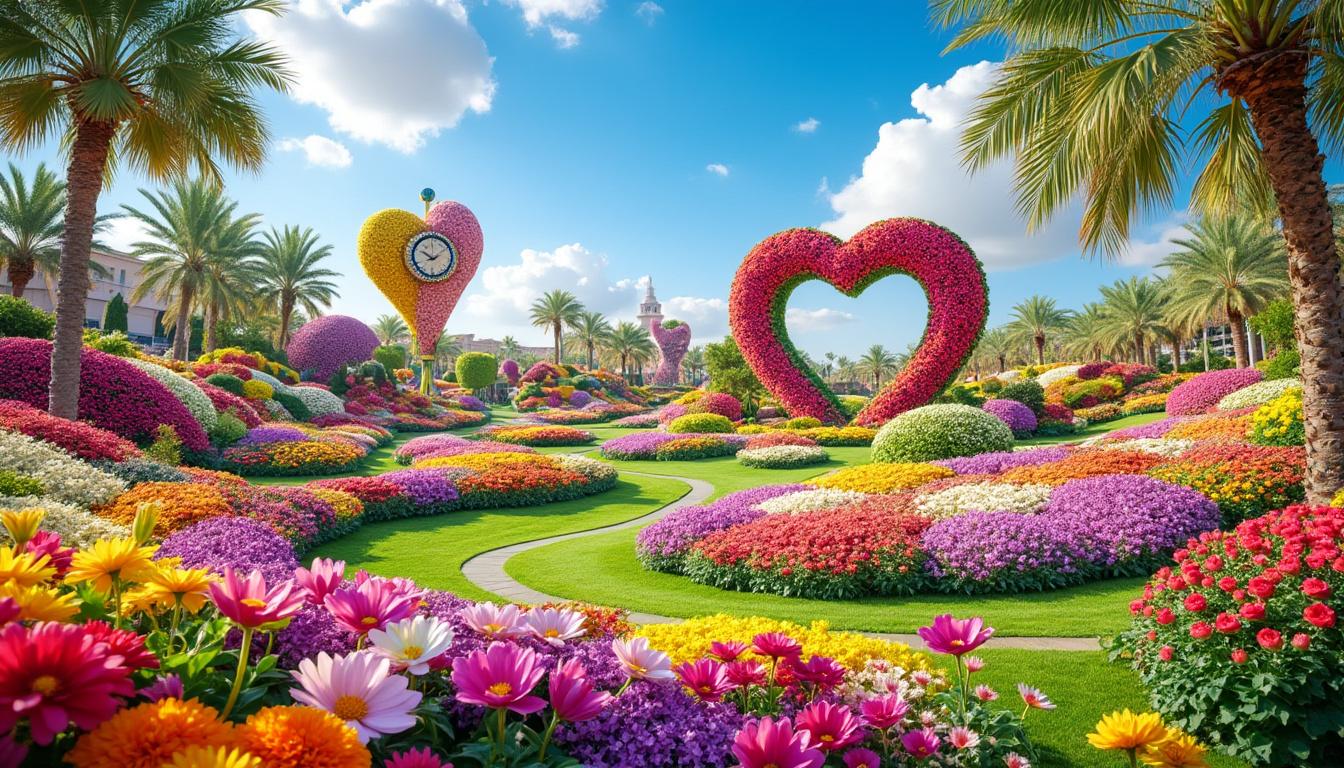 découvrez tout sur le dubai miracle garden : tarifs des billets, horaires d'ouverture, conseils de visite et informations essentielles pour profiter pleinement de ce jardin floral spectaculaire.