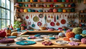 découvrez l'atelier chenoa dans l'hérault, artisan passionné de décorations et bijoux en crochet éthiques et durables. offrez-vous des créations uniques, faites main et respectueuses de l’environnement.