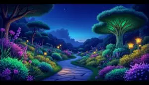 plongez dans un univers féérique au jardin botanique de new york, sublimé par les illuminations inspirées de la comédie musicale wicked. une expérience magique à ne pas manquer !