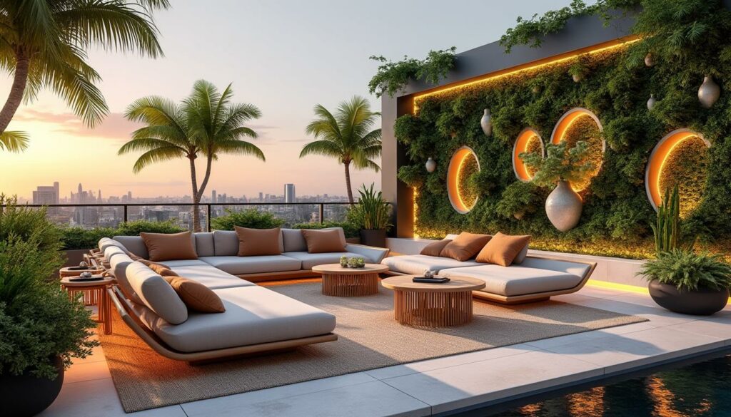 découvrez les tendances déco 2025 pour transformer votre terrasse en un espace extérieur moderne et accueillant. inspirez-vous des nouveautés pour créer un décor unique et convivial.