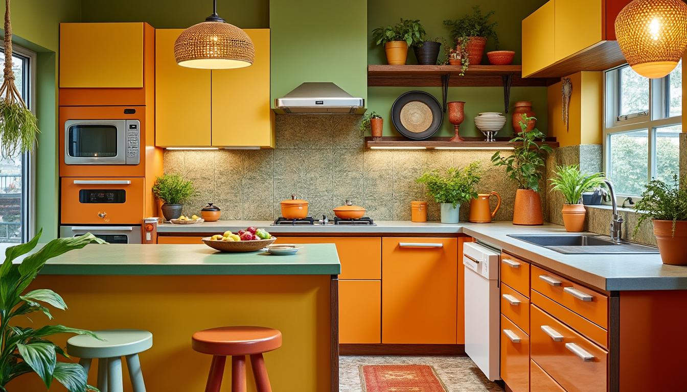 découvrez le grand retour de l'icône déco des années 70 dans nos cuisines, une tendance rétro-chic qui séduit tous les foyers avec charme et authenticité.