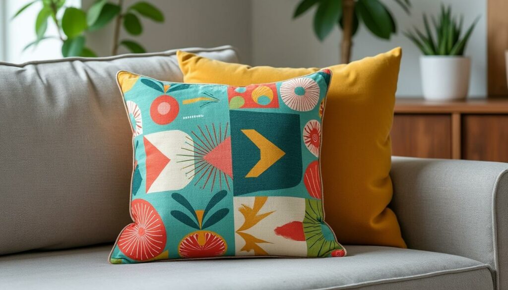 découvrez comment le motif vintage des années 50 transforme le coussin délaissé en un élément phare de la décoration intérieure en 2026, apportant charme et éclat à vos salons.