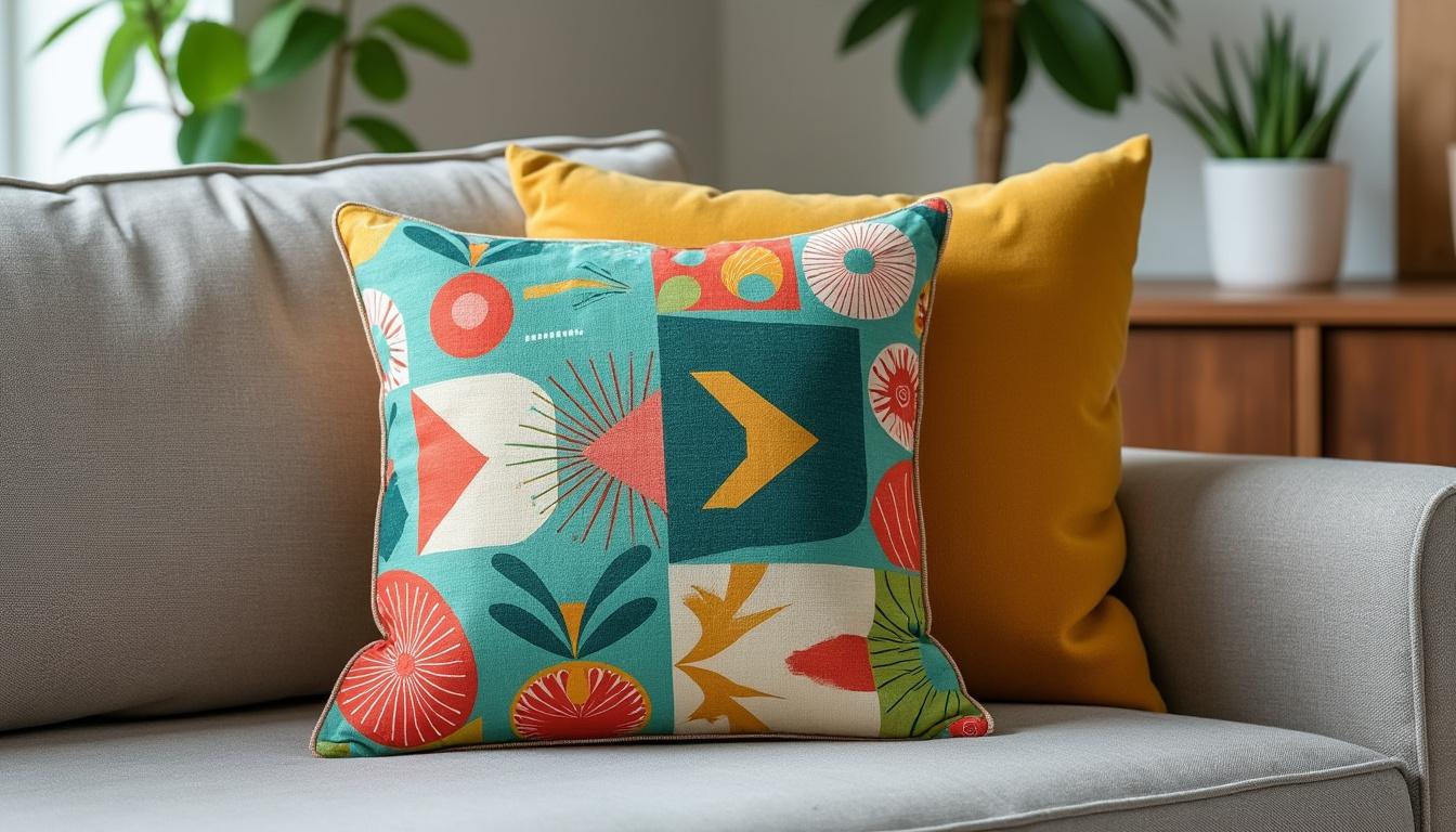 découvrez comment le motif vintage des années 50 transforme le coussin délaissé en un élément phare de la décoration intérieure en 2026, apportant charme et éclat à vos salons.