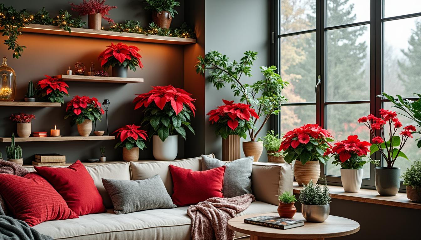 découvrez 9 plantes rouges originales pour sublimer votre décoration de noël 2025 sans utiliser de sapin ni d'eucalyptus. apportez une touche festive et naturelle unique à votre intérieur.