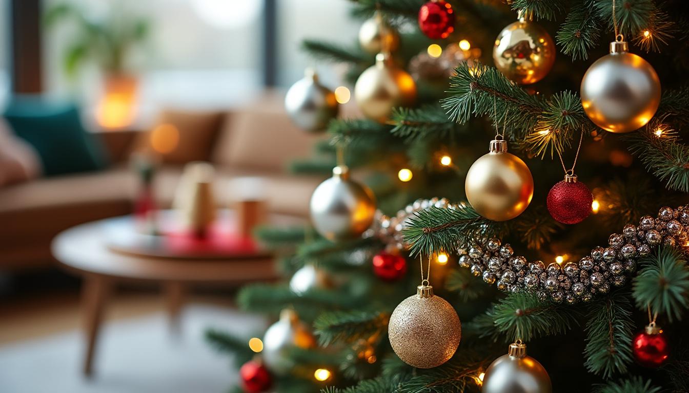 découvrez comment les ornements action à seulement 1 € peuvent métamorphoser votre sapin de noël en une décoration tendance et économique, parfaite pour les fêtes.