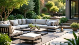 découvrez notre sélection incontournable de salons de jardin design pour profiter pleinement de votre été avec style et confort. transformez votre espace extérieur en un lieu tendance et accueillant!