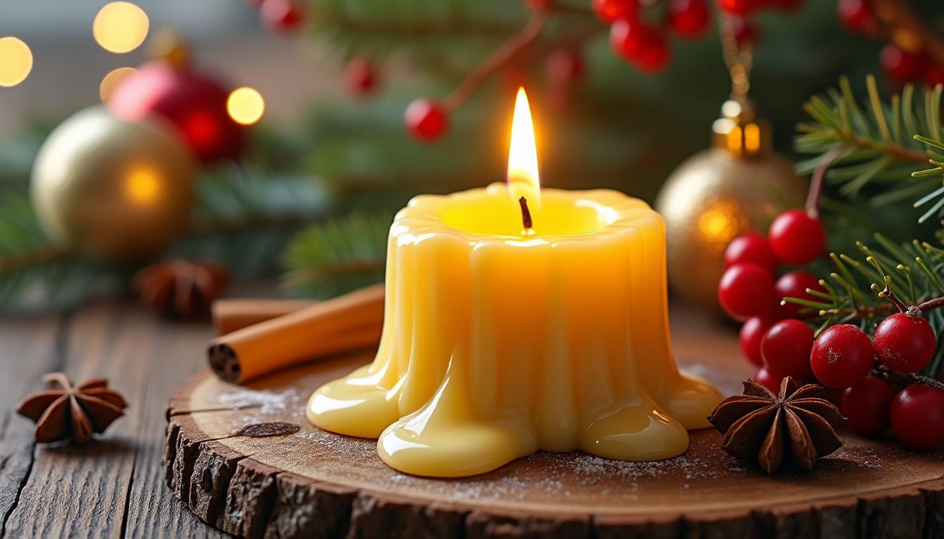 découvrez la bougie beurre, la nouvelle tendance déco de noël gourmande et virale qui apporte chaleur et douceur à votre intérieur pendant les fêtes.