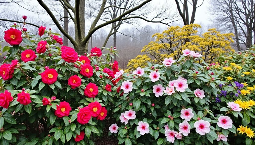 découvrez les meilleurs arbustes qui illuminent votre jardin avec leurs fleurs colorées tout au long de l'hiver, apportant vie et éclat pendant la saison froide.