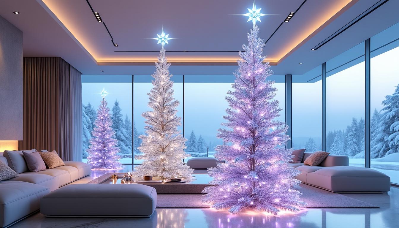 découvrez les sapins de noël 2025, ultra-tendance et modernes, qui remplacent les classiques rouge et or pour une décoration festive originale et élégante.