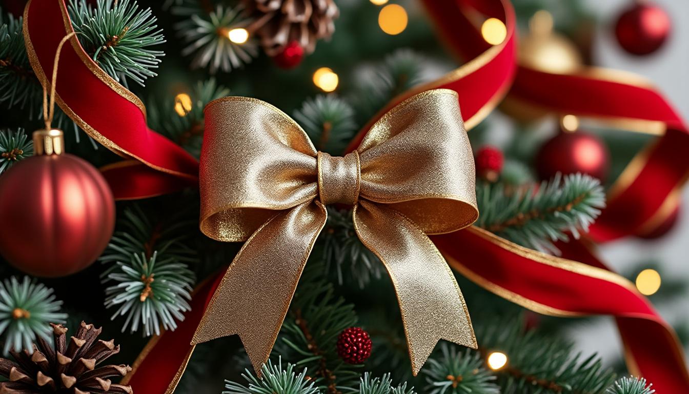 découvrez comment les noeuds de noël deviennent l'élément déco incontournable de 2024, apportant charme et élégance à vos fêtes de fin d'année.