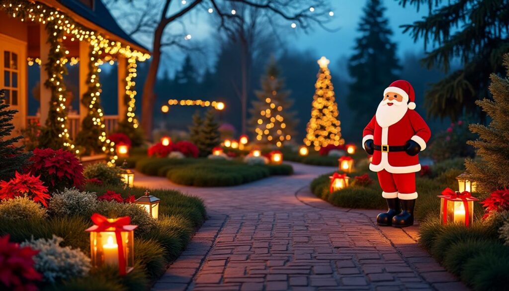 sublimez votre extérieur pour les fêtes avec le traîneau du père noël à seulement 9,99 € chez action. décoration festive incontournable pour une ambiance magique et chaleureuse.