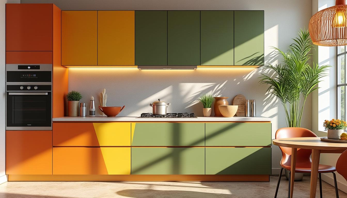 découvrez en 2026 le retour éclatant de la finition brillante culte des années 70, pour apporter un charme rétro unique et lumineux à vos cuisines. une tendance vintage irrésistible à adopter !