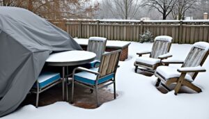 découvrez s'il est nécessaire de protéger votre salon de jardin durant l'hiver ou s'il peut résister aux intempéries sans précaution particulière pour rester en bon état toute l'année.