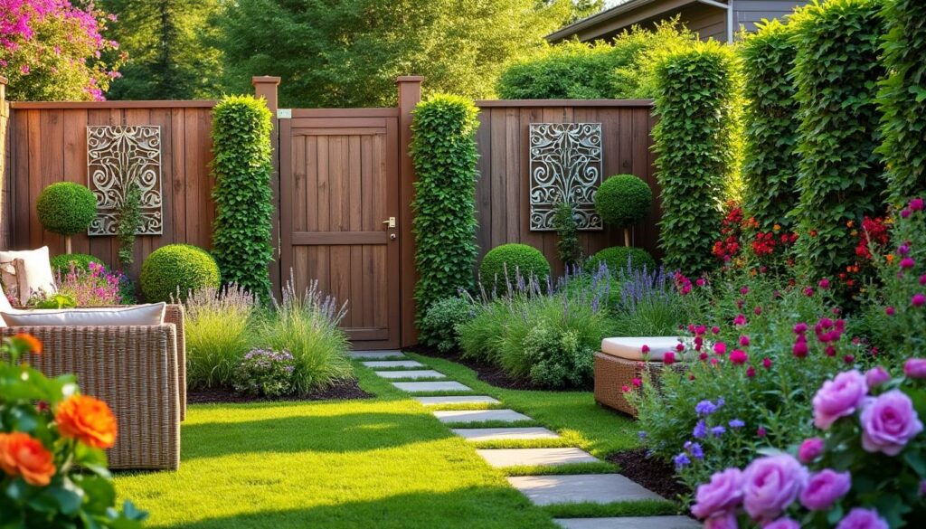 découvrez des idées ingénieuses de clôtures de jardin pour transformer votre espace extérieur en un lieu unique et accueillant. adoptez ces inspirations dès maintenant pour métamorphoser votre jardin avec style et créativité !