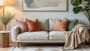 découvrez comment sublimer votre canapé en un véritable écrin digne d'un boutique-hôtel avec des astuces simples et élégantes pour moins de 15 €. donnez une nouvelle vie à votre salon sans vous ruiner !