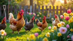 découvrez comment les poules en liberté transforment votre jardin au printemps. adoptez ces 5 variétés magnifiques pour un jardin parfait et écologique.