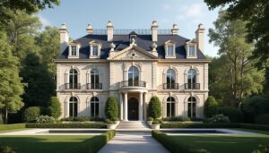 découvrez la somptueuse résidence de 450 m² de patrick sébastien, située dans une ville prestigieuse, alliant luxe et élégance à deux pas du centre.