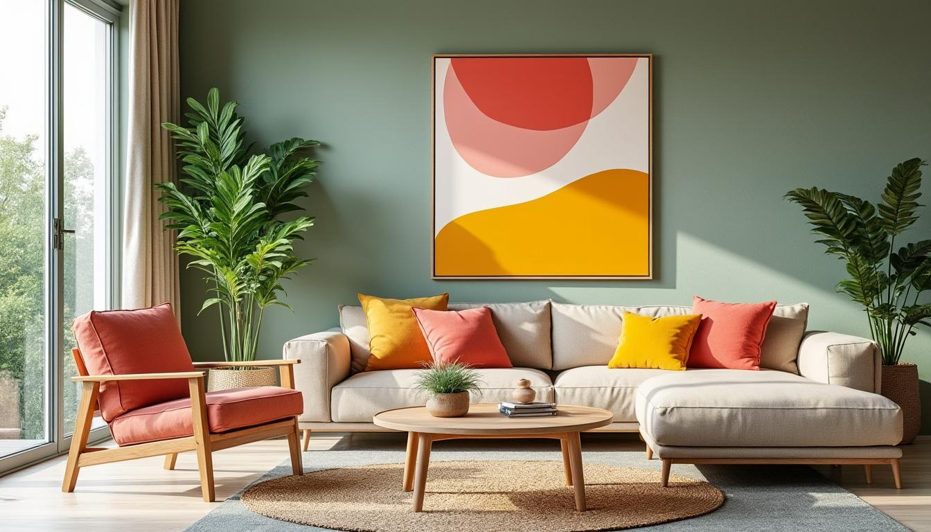 découvrez le duo éclatant qui remplace le vert sauge et réchauffe instantanément vos intérieurs pour une ambiance moderne et chaleureuse.