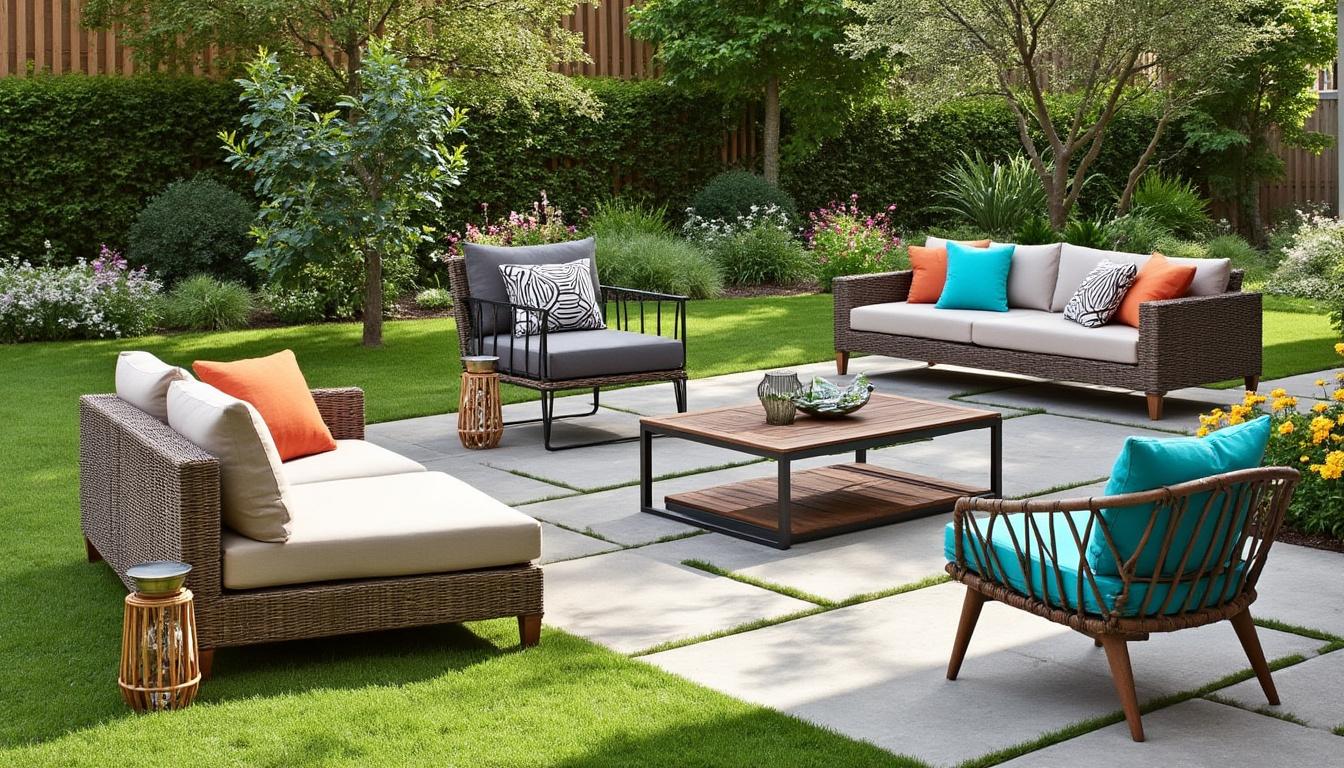 explorez notre sélection des 5 salons de jardin incontournables pour transformer et sublimer votre espace extérieur avec style et confort.