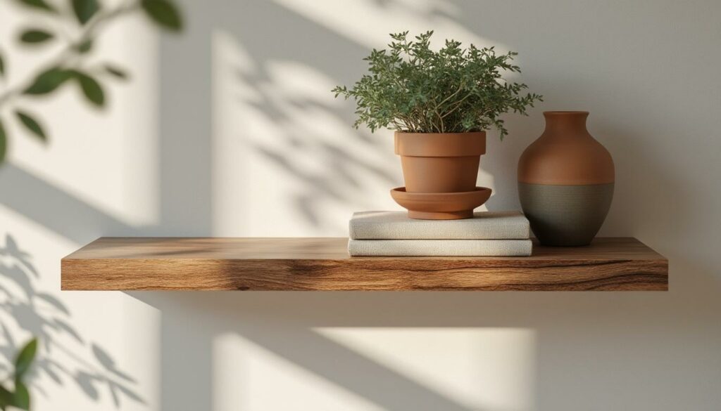 découvrez notre sélection des plus beaux modèles d'étagères murales en bois naturel pour sublimer votre intérieur avec élégance et authenticité.