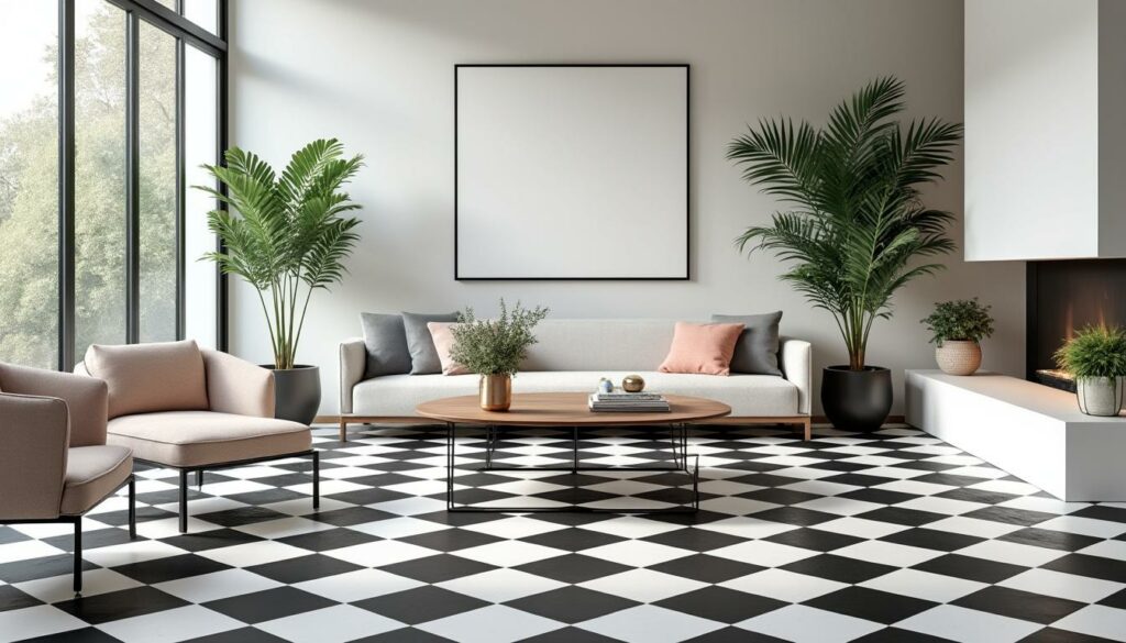 découvrez comment le damier revisité transforme votre décoration intérieure avec style et simplicité, apportant une touche moderne et élégante à votre intérieur.