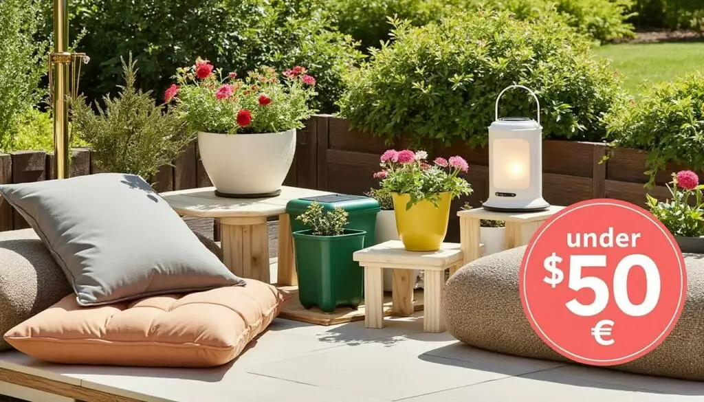 découvrez les 5 indispensables pour aménager jardins et terrasses à petit prix, chacun coûtant moins de 50 euros. astuces économiques pour un extérieur convivial et stylé.