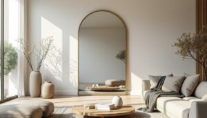 découvrez le miroir arche, une pièce élégante et architecturale qui sublime votre intérieur en apportant style et sophistication à votre décoration.
