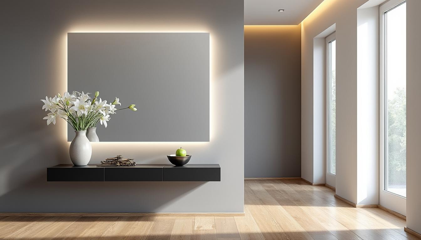 découvrez comment choisir le miroir d'entrée idéal pour créer une première impression réussie et sublimer votre intérieur dès l'entrée.
